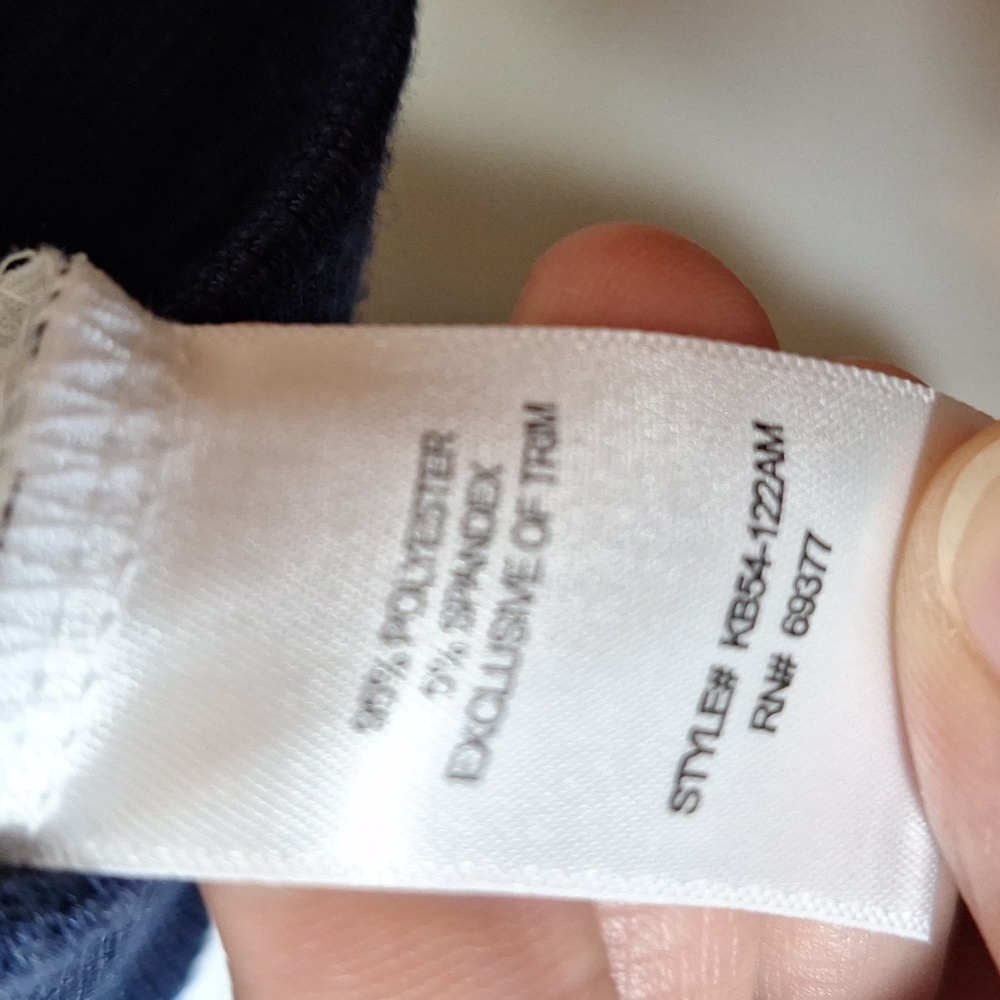 NWT Eaze Wear Blue and White Joggers/Pants (BUY IT NOW) - Picture 6 of 6